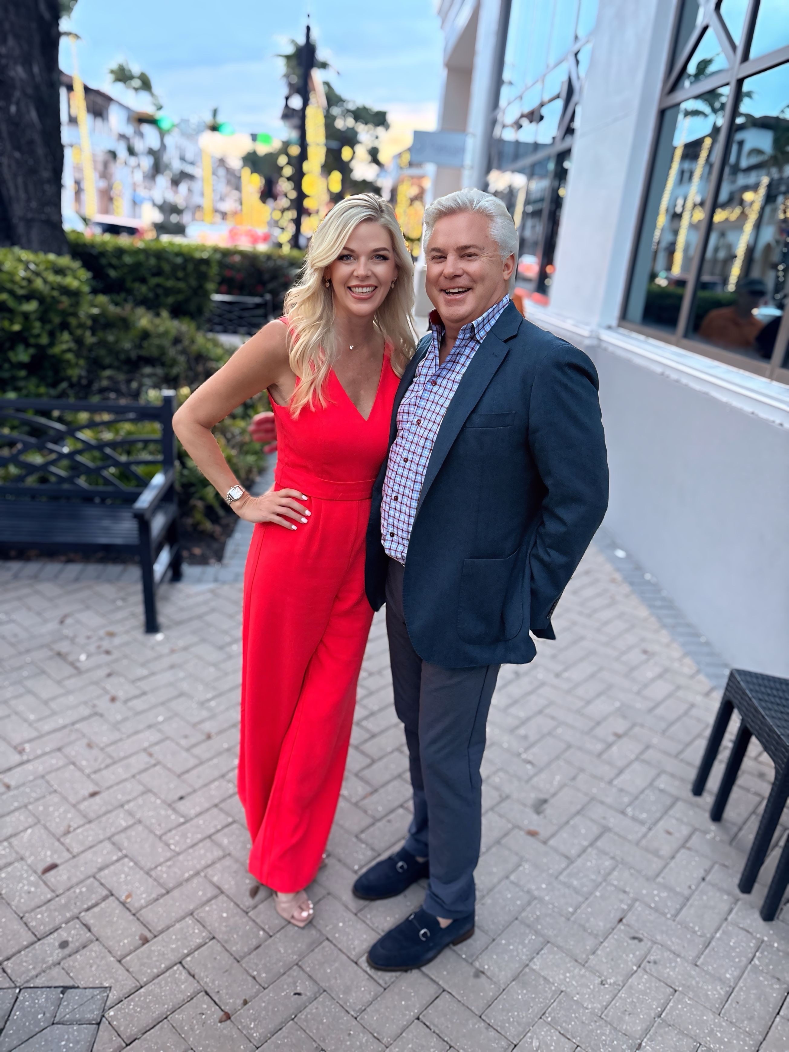 Julie Marvel — Julie & her husband Brady