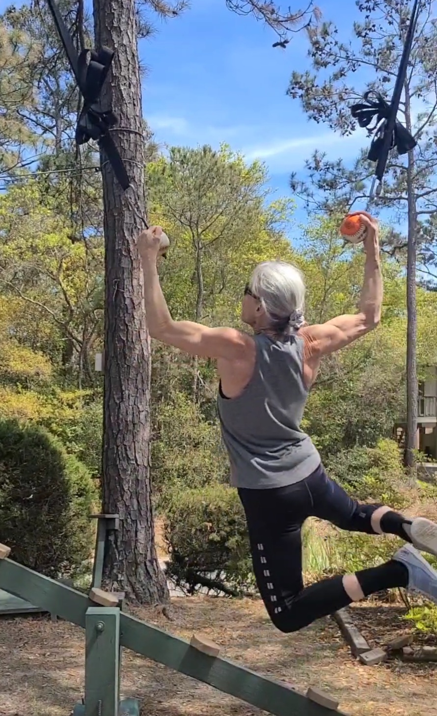 Ginny MacColl — backyard workout